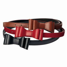 Ceinture de chasteté en cuir féminin en trois couleurs